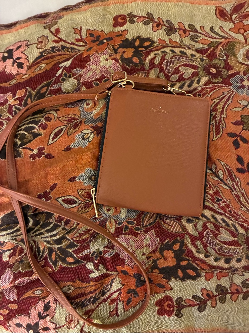 Kedzie Classic Chestnut Crossbody Bag